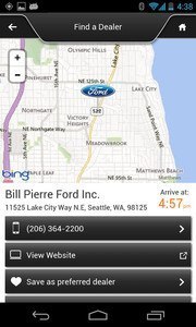 Ford SYNC® Destinations