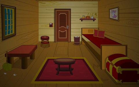Escape Wooden Basement Room