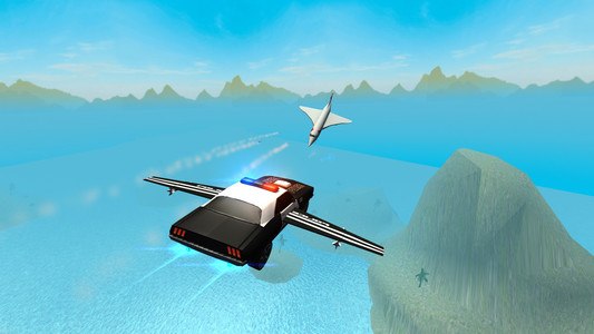 Flying Car Free: Police Chase