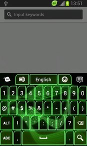 GO Keyboard Neon Green Free