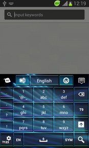 Keyboard for Sony Xperia U