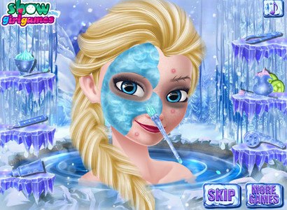 Icy Queen Spa Makeup Party