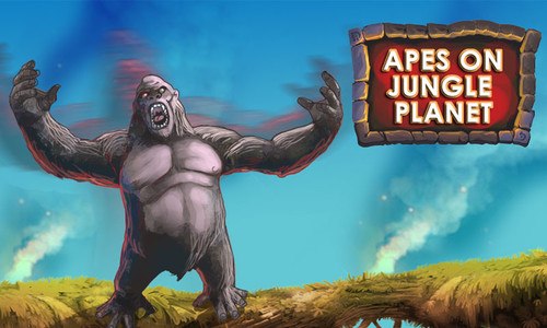 Apes On Jungle Planet