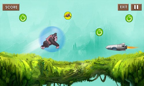 Apes On Jungle Planet