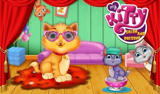 My Kitty Salon And Dressup