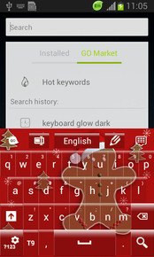 Christmas Keyboard Gingerbread