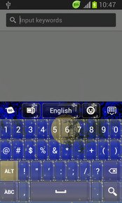 Night Sky Keyboard