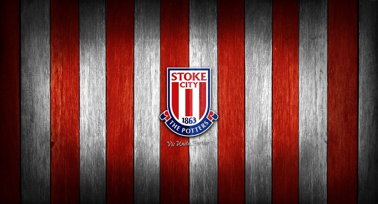 Stoke City Wooden Badge
