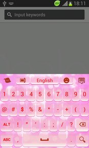 Fairy Pink Keyboard