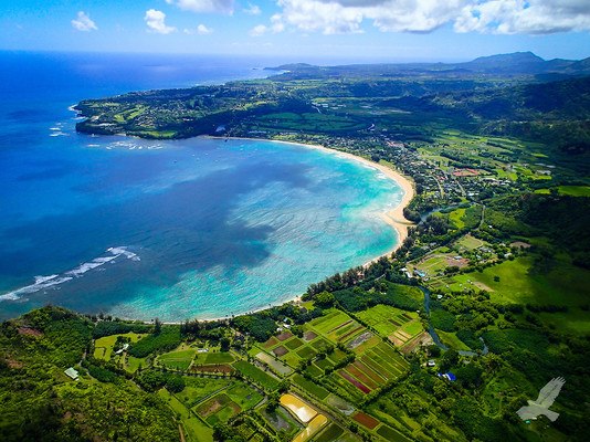 Kauai Island - Hanalei Bay - Hawaii
