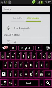 Pink Neon Keypad Free