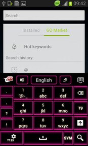Pink Neon Keypad Free