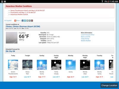 Weather Radar Widget