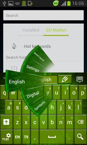 Keyboard Free Green