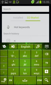 Keyboard Free Green