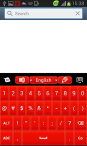 Simple Keyboard Red