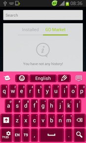 Pink Gemstone Keyboard