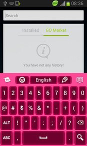 Pink Gemstone Keyboard