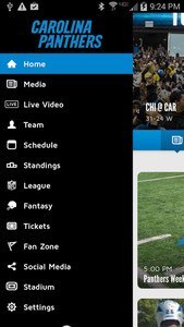 Carolina Panthers Mobile