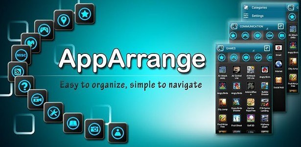 App Arrange - sidebar launcher