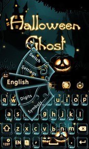 Halloween Ghost Keyboard Theme