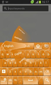 GO Keyboard Orange Free