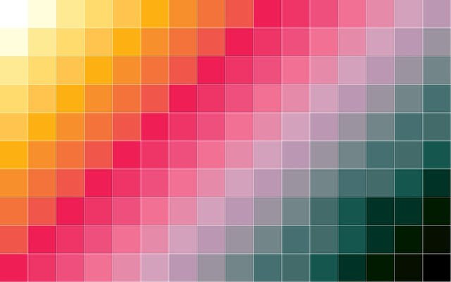 Abstract Color Grid