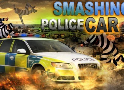 Smash Police Car - Outlaw Run