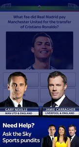 Sky Sports Soccer Quiz