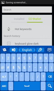 Blue Keyboard Background