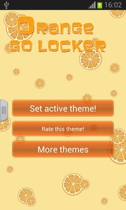 Orange GO Locker