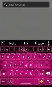 A.I.type theme pink neon א