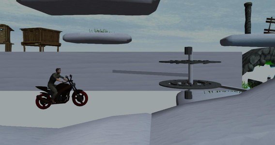 Hyper bike extreme trial game