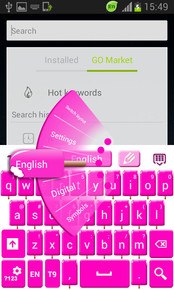 Pink Ice Cream Keyboard