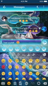 Taurus Emoji Keyboard Theme