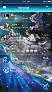 Taurus Emoji Keyboard Theme