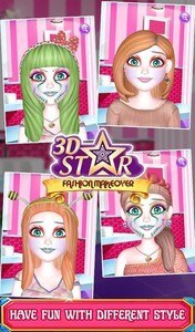 3D Star Fashion Makeover