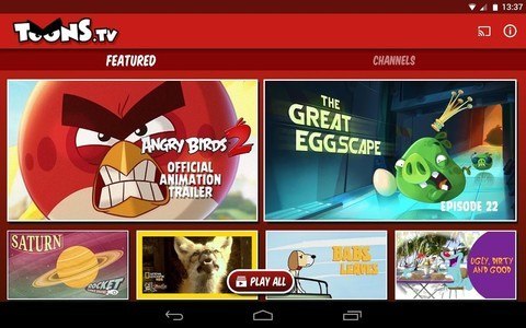 ToonsTV: Angry Birds video app