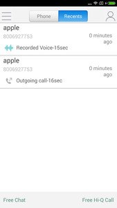 WePhone - free phone calls