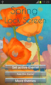 Spring Lock Screen
