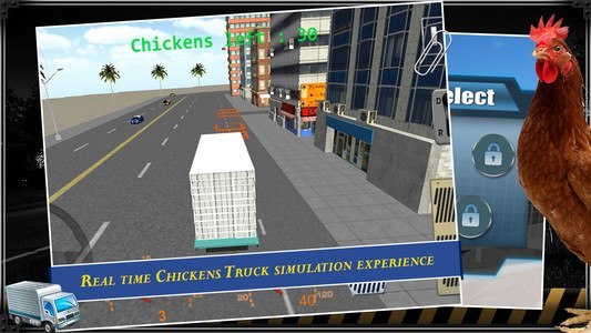 Chicken Truck Driver Simulator