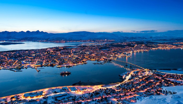 Tromso Norway In Winter