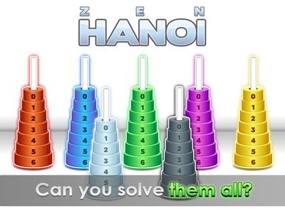 Zen Hanoi - Puzzle Towers Game