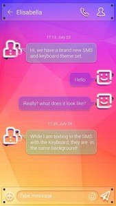 (FREE) GO SMS COLORFUL THEME
