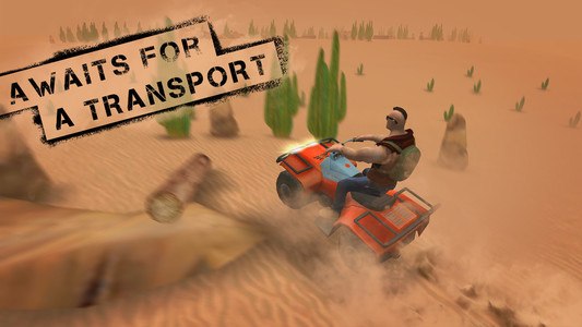 4x4 Off-Road Desert ATV