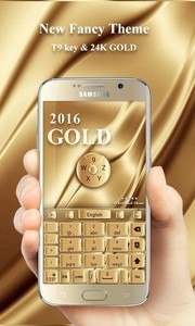 Gold 2016 GO Keyboard Theme