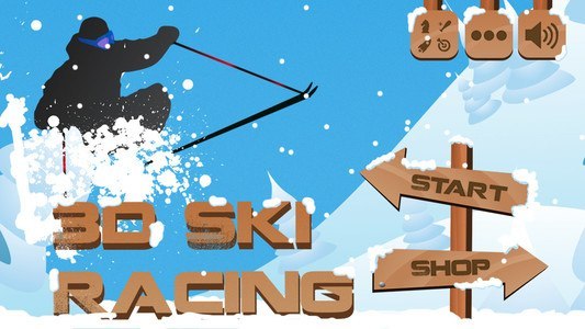 3D Ski Racing