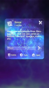 (FREE) GO SMS GALAXY THEME