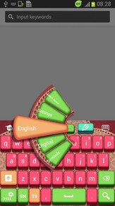 Sweet Macaron keyboard