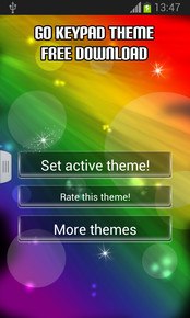 GO Keypad Theme Free Download